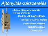 z�rnyit�s, ajt�nyit�s, z�rszerel�s